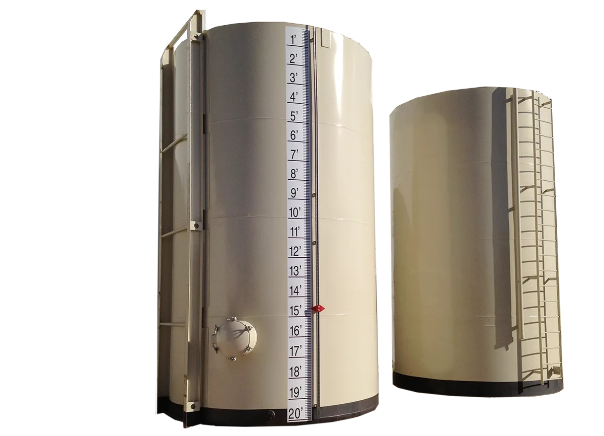 400 BBL Upright Skid-Mounted Flow-Back Tanks