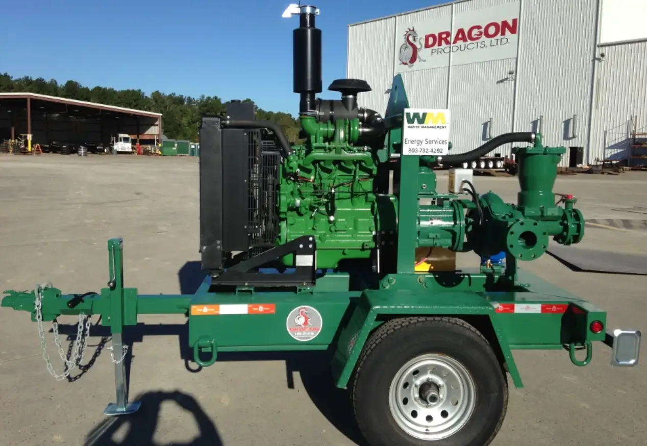 80 HP John Deere Water Transfer Pump