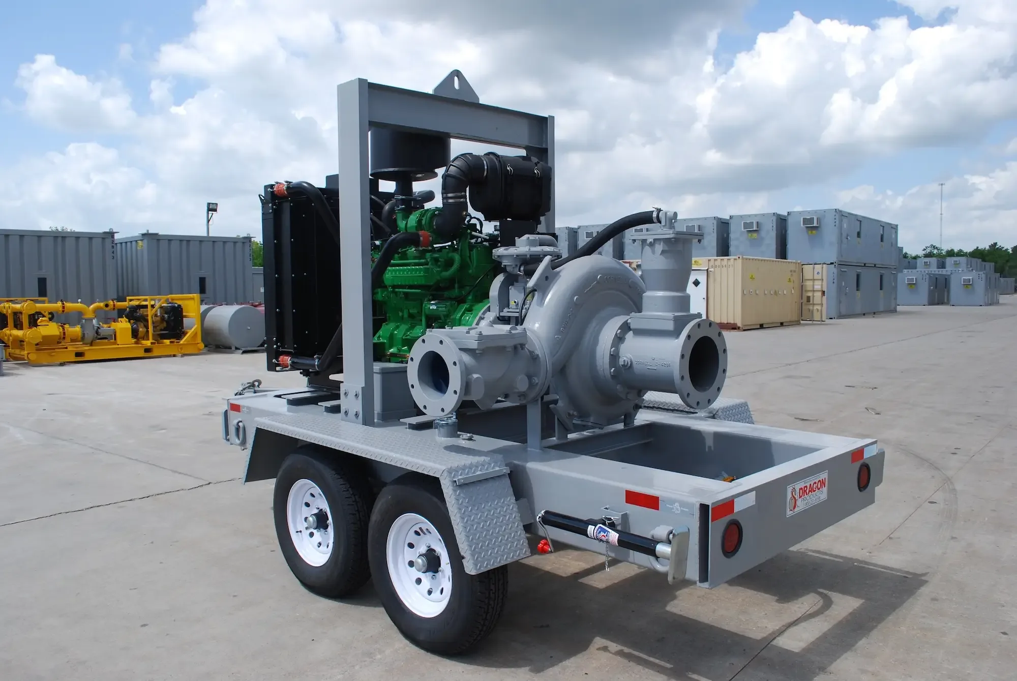 Large Mobile Water Transfer Pumps