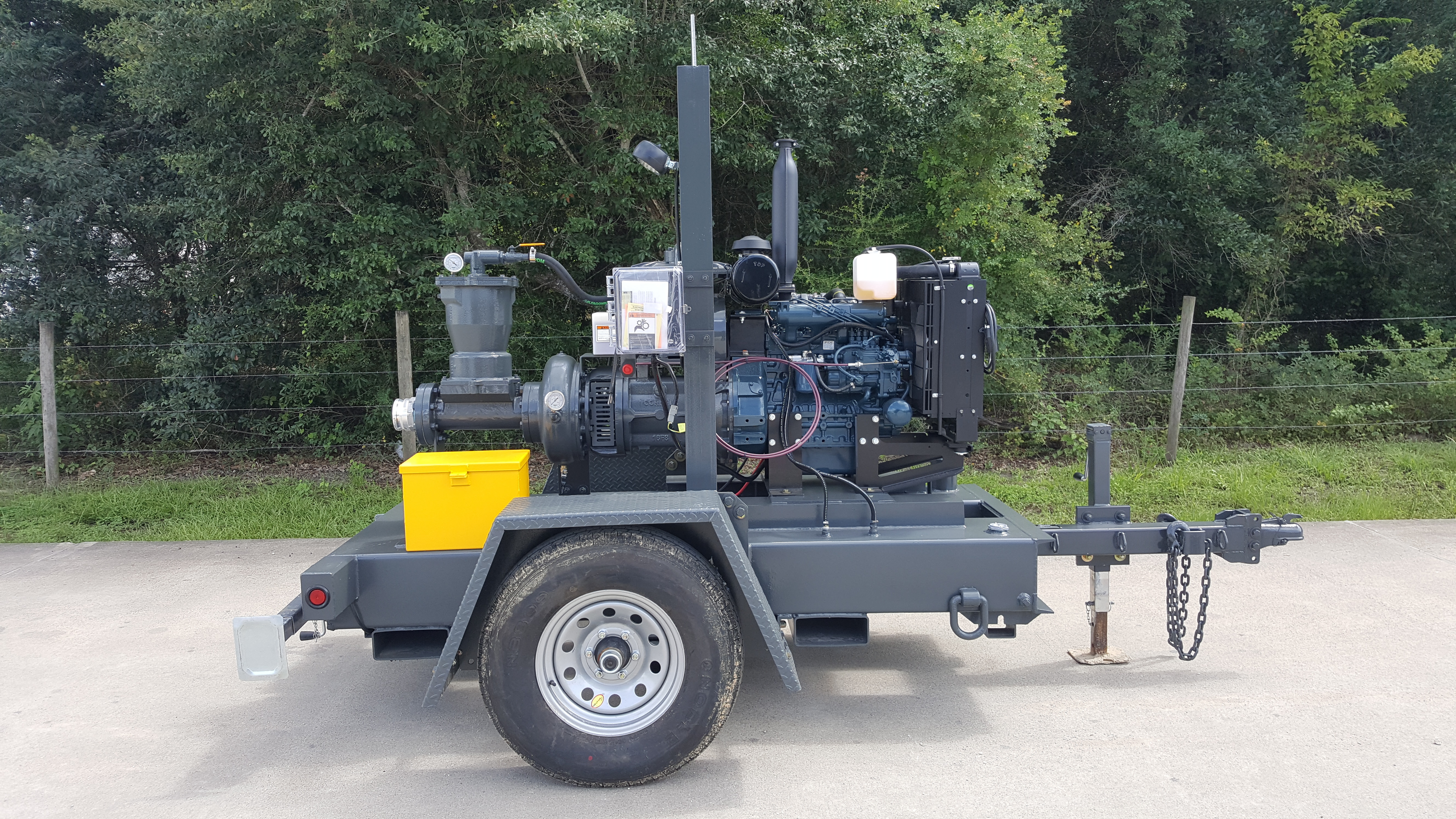 49HP Kubota Redi‐Prime Water Transfer Pump