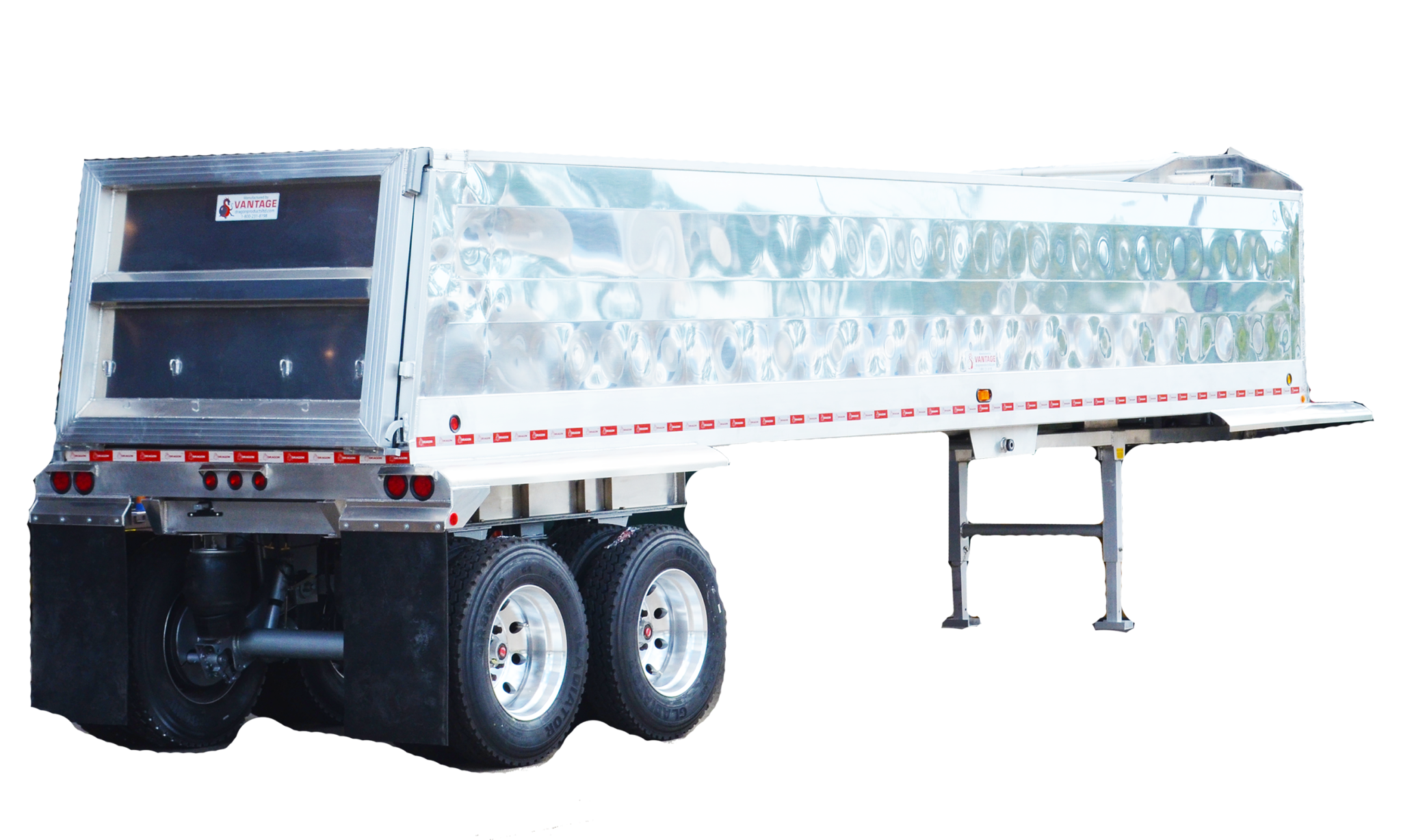 VANTAGE Dump Trailers Shop Frameless VANTAGE End Dump Trailers for