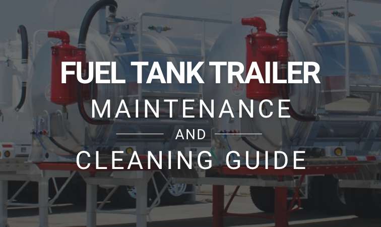 Tank trailer maintenance and cleaning