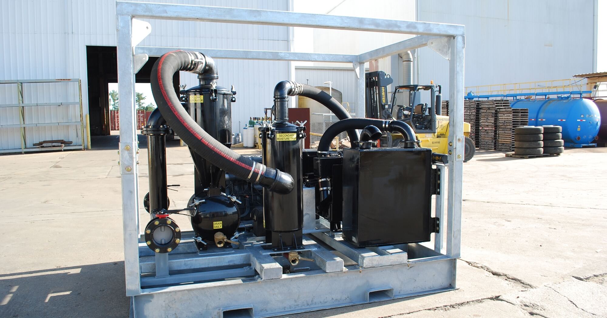 Roll-off construction dumpsters