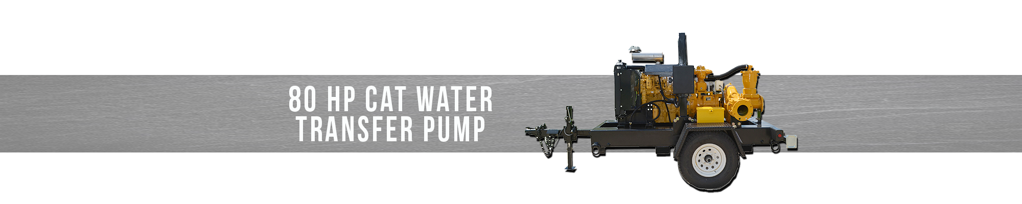 80 HP CAT Water Transfer Pump