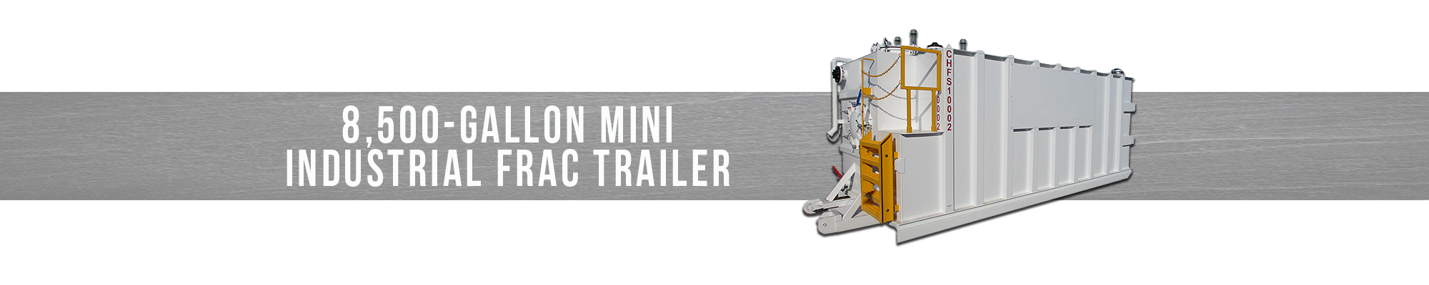 8,500-Gallon Mini Industrial Frac Trailer