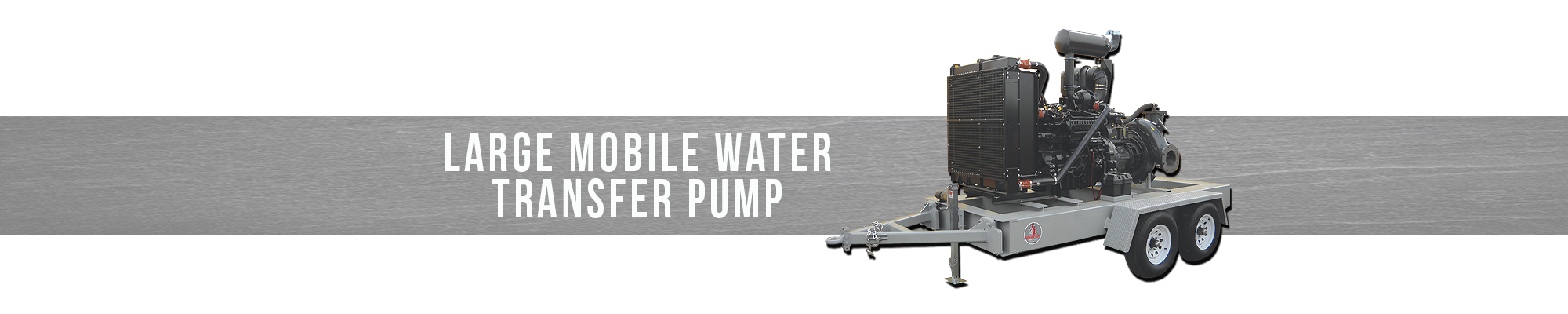 Large Mobile Water Transfer Pump