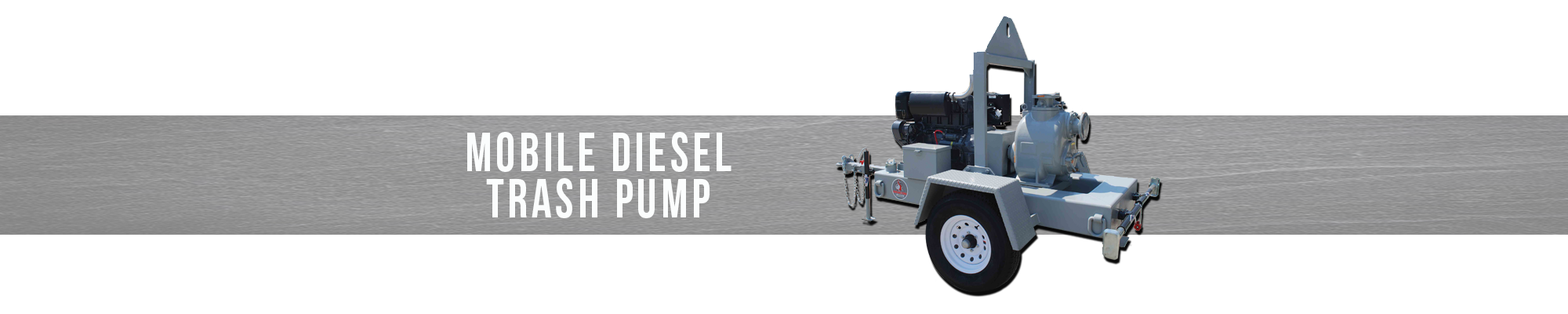 Mobile Diesel Trash Pump