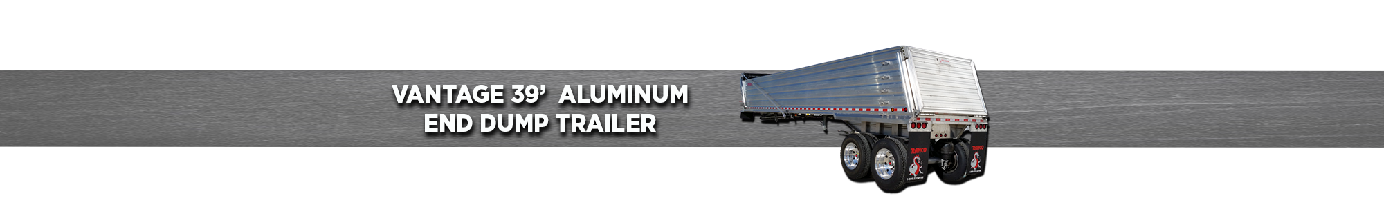 Vantage Standard Aluminum End Dump Trailer